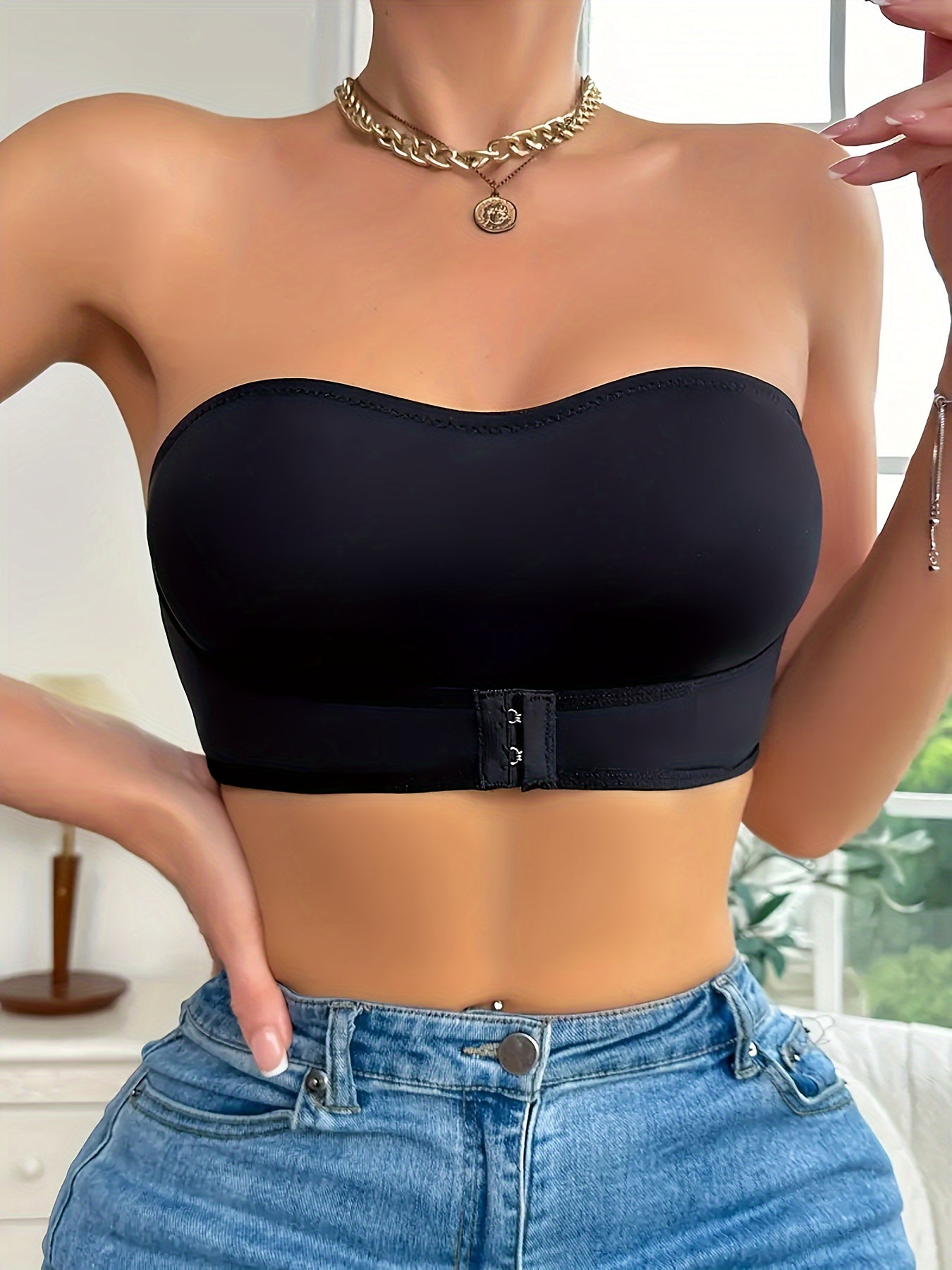 Lexi | Sportieve Naadloze Antislip Bandeau Bh