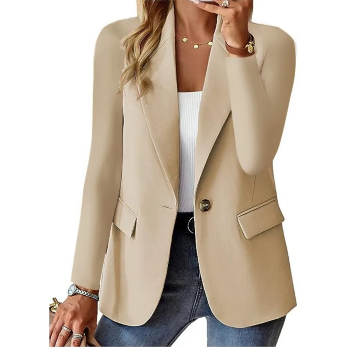 Dorine – Elegante Blazer voor Dames, Perfect voor Elke Gelegenheid