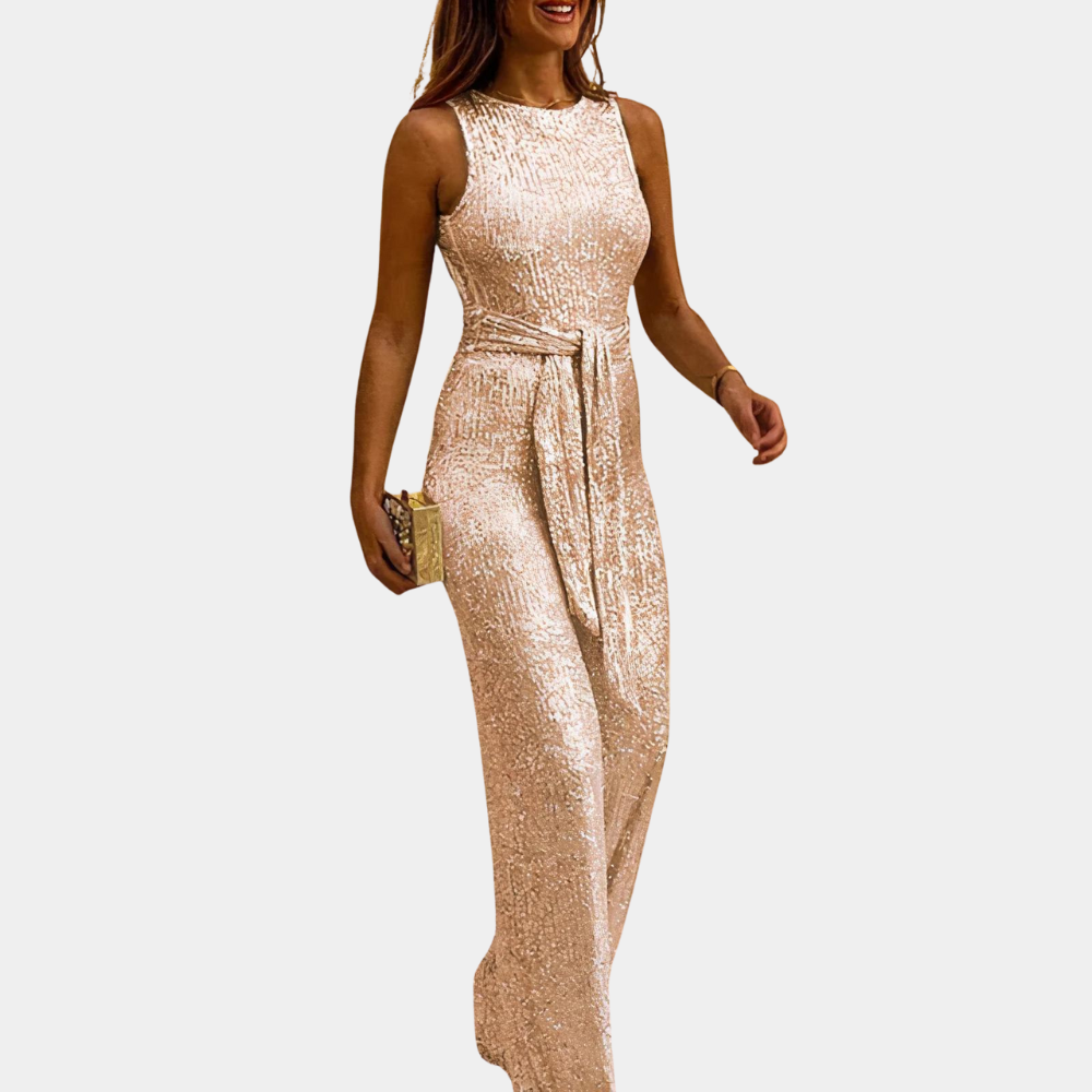 Jaelynn | Glitter Jumpsuit voor Dames – Stralend en Stijlvol