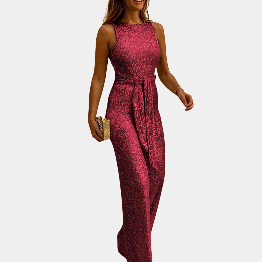 Jaelynn | Glitter Jumpsuit voor Dames – Stralend en Stijlvol