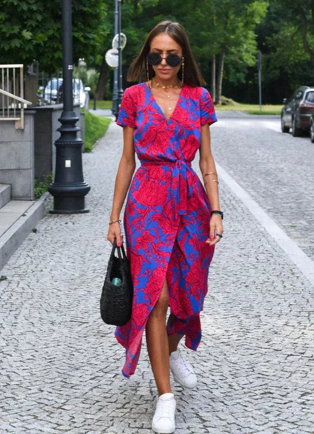 Marloes - Licht en comfortabel zomerjurkje met print