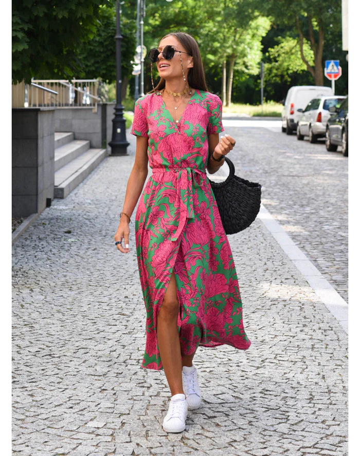 Marloes - Licht en comfortabel zomerjurkje met print