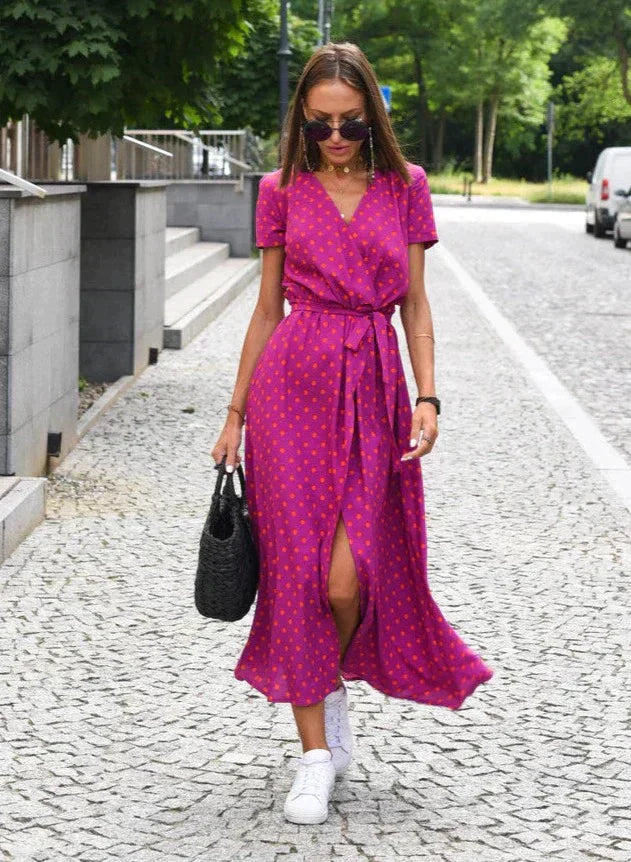 Marloes - Licht en comfortabel zomerjurkje met print