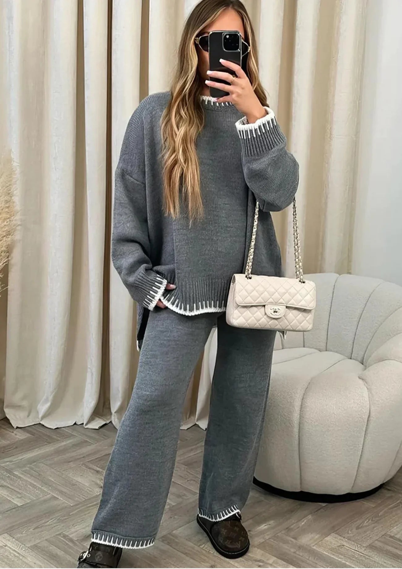 ISABEAU | Comfortabele knit set
