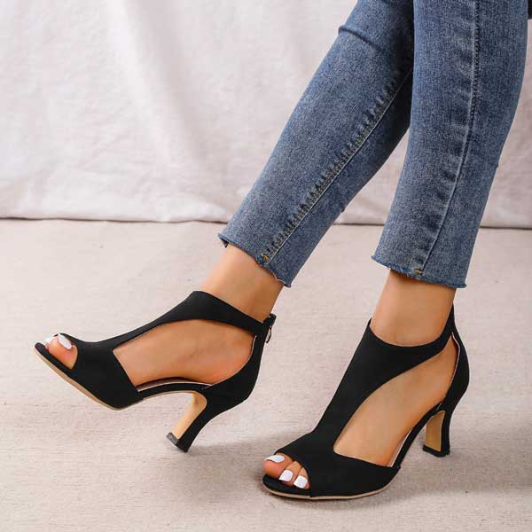 Hailey | Orthopedische Comfort Sandalen met Hakken voor Dames