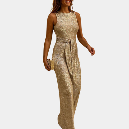 Jaelynn | Glitter Jumpsuit voor Dames – Stralend en Stijlvol