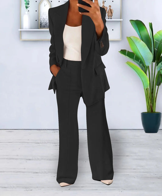 June | Dames co-ord set met blazer en broek